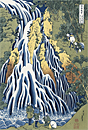 Kirifuri Waterfall at Mount Kurokami in Shimotsuke Province